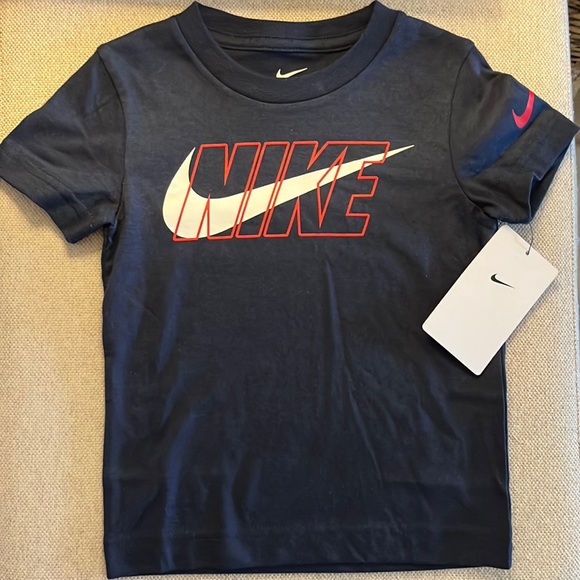 Nike 2T Navy Tee - Picture 1 of 5